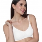 Prestitia full coverage white hosiery bra